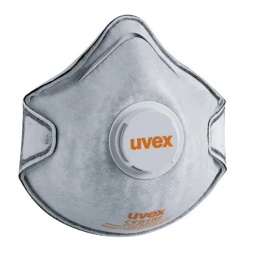 Uvex FFP2 – Respirator, geformt mit Karbon und Ventil