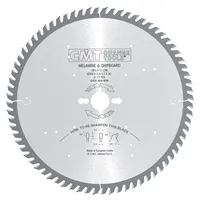 CMT Industrielle Kreissägeblätter für Laminat und Spanholz, positiver Spanwinkel - D250x3,2 d30 Z60 HW
