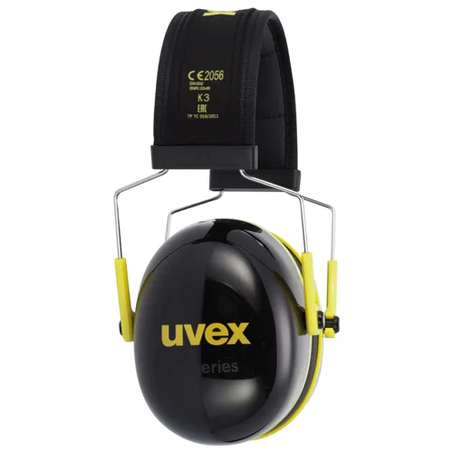 Uvex K2 Gehörschutz, 32dB, schwarz-gelb
