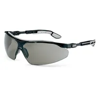 Uvex I-VO Schutzbrille – Sonnenschutzbrille, schwarz-weiß