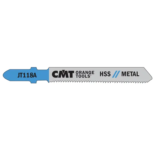 CMT Stichsägeblatt HSS Metal 118 A - L76 I50 TS1,2 (Set 5 St.)