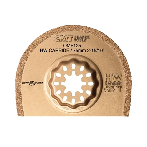 CMT Starlock Riff-Radialsägeblatt CARBIDE, aus Hartmetall, dünn - 75 mm