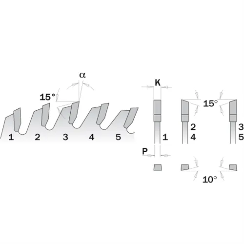 CMT XTreme Kreissägeblätter für Superpräzisionsschnitte - D250x3,2x30 Z80 HW