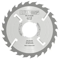 CMT Industrial Vielblatt-Kreissägeblatt mit Räumscheiden, verstärkt - D350x4,2 d70 Z26+6 MEC HW