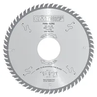 CMT Industrielle Kreissägeblätter für Druckbalkensägen - D350x4,4 d80 Z72 16° HW Geräuschlos