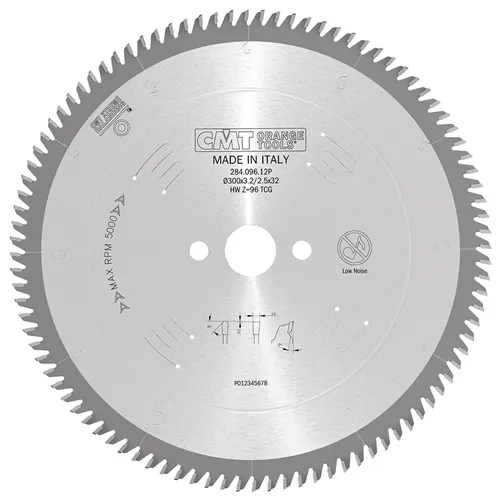 CMT Kreissägeblatt für Nichteisenmetalle und Kunststoffe - D250x3,2 d32 Z80 HW