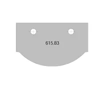 Profilmesser B3 HWM für Fräserkörper C615