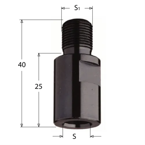 CMT Adapter 798 - S=M12x1-S1=M10