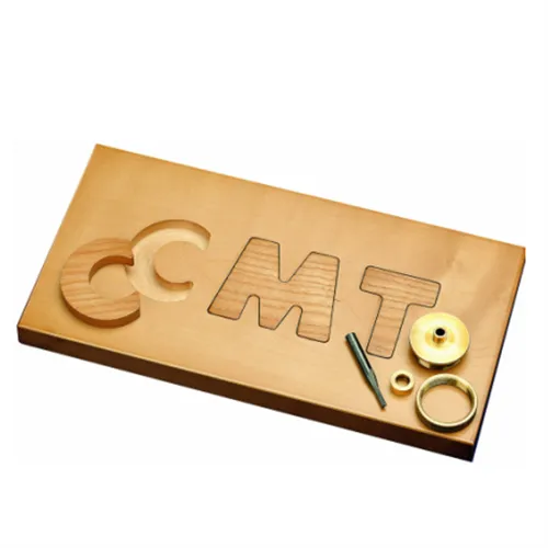 CMT Intarsienfräshilfe mit Spiralfräser 3,2mm HWM