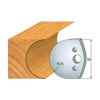 IGM Profil 543 - Profilmesser-Paar 50×4 mm SP