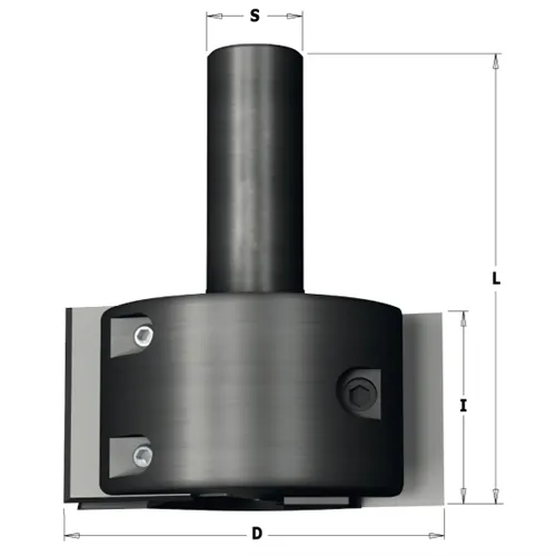 IGM Universeller CNC-Fräser für Profilmesser- D65x40 L93 S=20 Z2