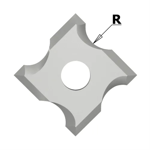 IGM N034 Hartmetall Radius-Wendeplatte - R1,5 mm MDF+